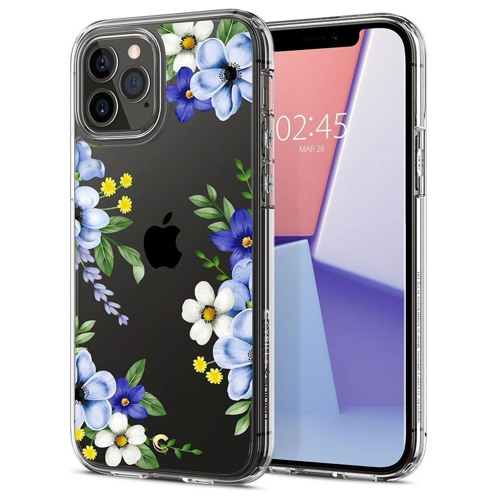Etui Spigen Cyrill Cecile Apple iPhone 12 Pro Max Midnight Bloom