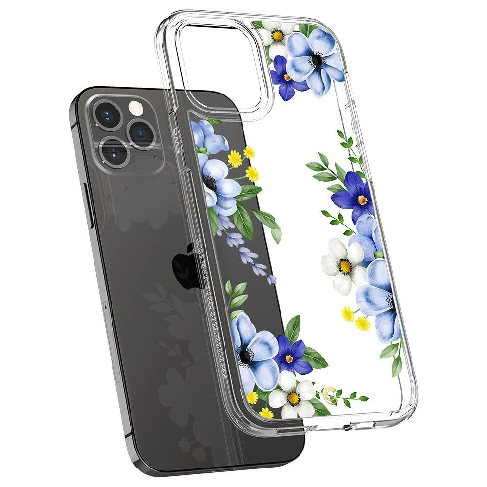 Etui Spigen Cyrill Cecile Apple iPhone 12 Pro Max Midnight Bloom