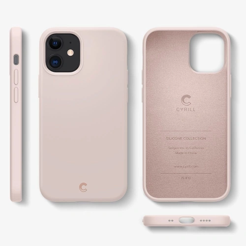 Kup Spigen Apple Fall Cyrill Silikon iPhone 12 mini Rosa Sand - SPN1322PNK - {ean13} - Sklep Home Screen