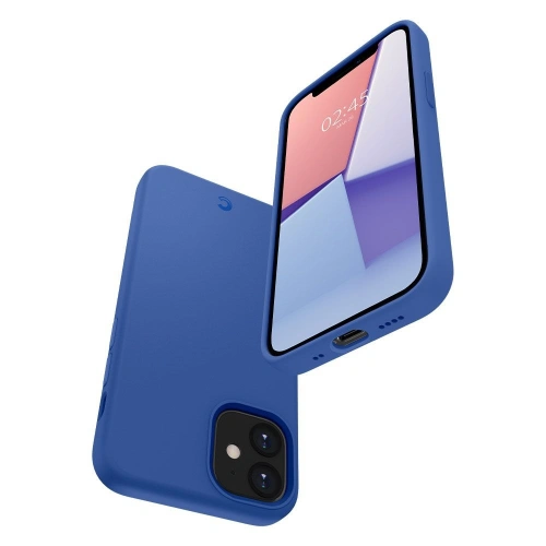 Kup Etui Spigen Cyrill Silicone Apple iPhone 12 mini Linen Blue - SPN1323BLU - {ean13} - Sklep Home Screen