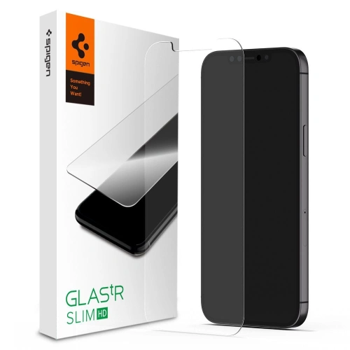 Kup Spigen Apple Gehärtetes Glas GLAS.tR Slim iPhone 12 Pro Max - SPN1326 - {ean13} - Sklep Home Screen