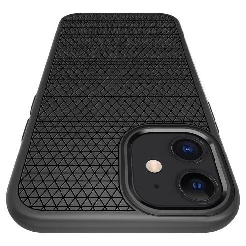 Kup Etui Spigen Liquid Air Apple iPhone 12 mini Matt Fekete - SPN1344BLK - {ean13} - Sklep Home Screen