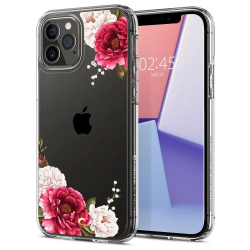 Kup Etui Spigen Cyrill Cecile Apple iPhone 12 Pro Max Piros Virágos - SPN1346RED - {ean13} - Sklep Home Screen