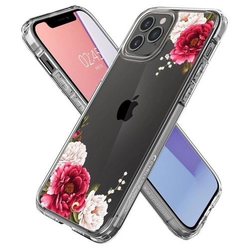 Kup Etui Spigen Cyrill Cecile Apple iPhone 12 Pro Max Piros Virágos - SPN1346RED - {ean13} - Sklep Home Screen