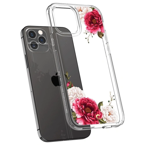 Kup Etui Spigen Cyrill Cecile Apple iPhone 12 Pro Max Piros Virágos - SPN1346RED - {ean13} - Sklep Home Screen