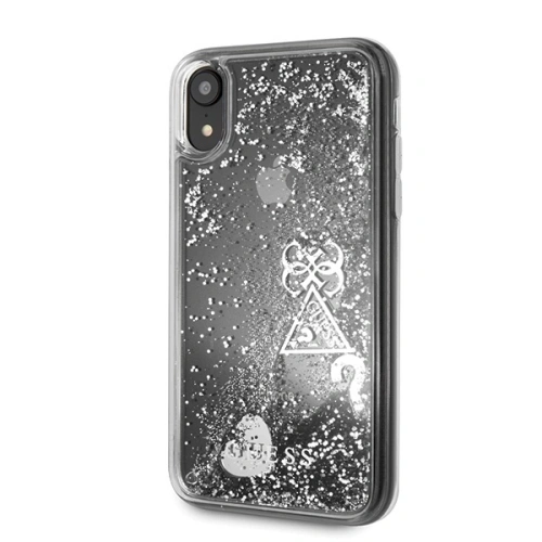 Kup Guess GUOHCI61GLHFLSI Apple iPhone XR srebrny/silver hardcase Glitter Charms - GUE662SLV - {ean13} - Sklep Home Screen