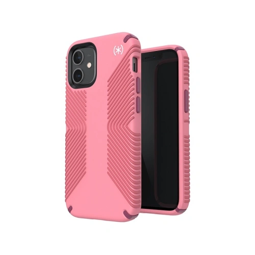 Kup Speck Apple Tasche Presidio2 Grip iPhone 12 mini mit MICROBAN-Beschichtung (Vintage Rose/Royal Pink) - SPK196RSPNK - {ean13} - Sklep Home Screen