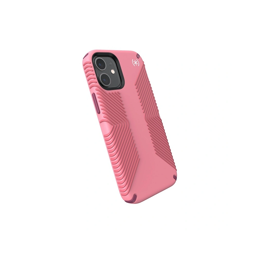 Etui Speck Presidio2 Grip Apple iPhone 12 mini z powłoką MICROBAN (Vintage Rose/Royal Pink)