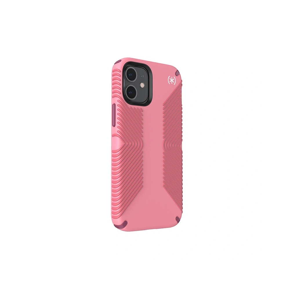Etui Speck Presidio2 Grip Apple iPhone 12 mini z powłoką MICROBAN (Vintage Rose/Royal Pink)