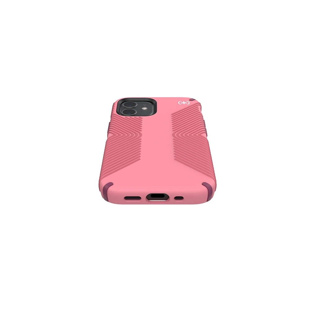 Etui Speck Presidio2 Grip Apple iPhone 12 mini z powłoką MICROBAN (Vintage Rose/Royal Pink)