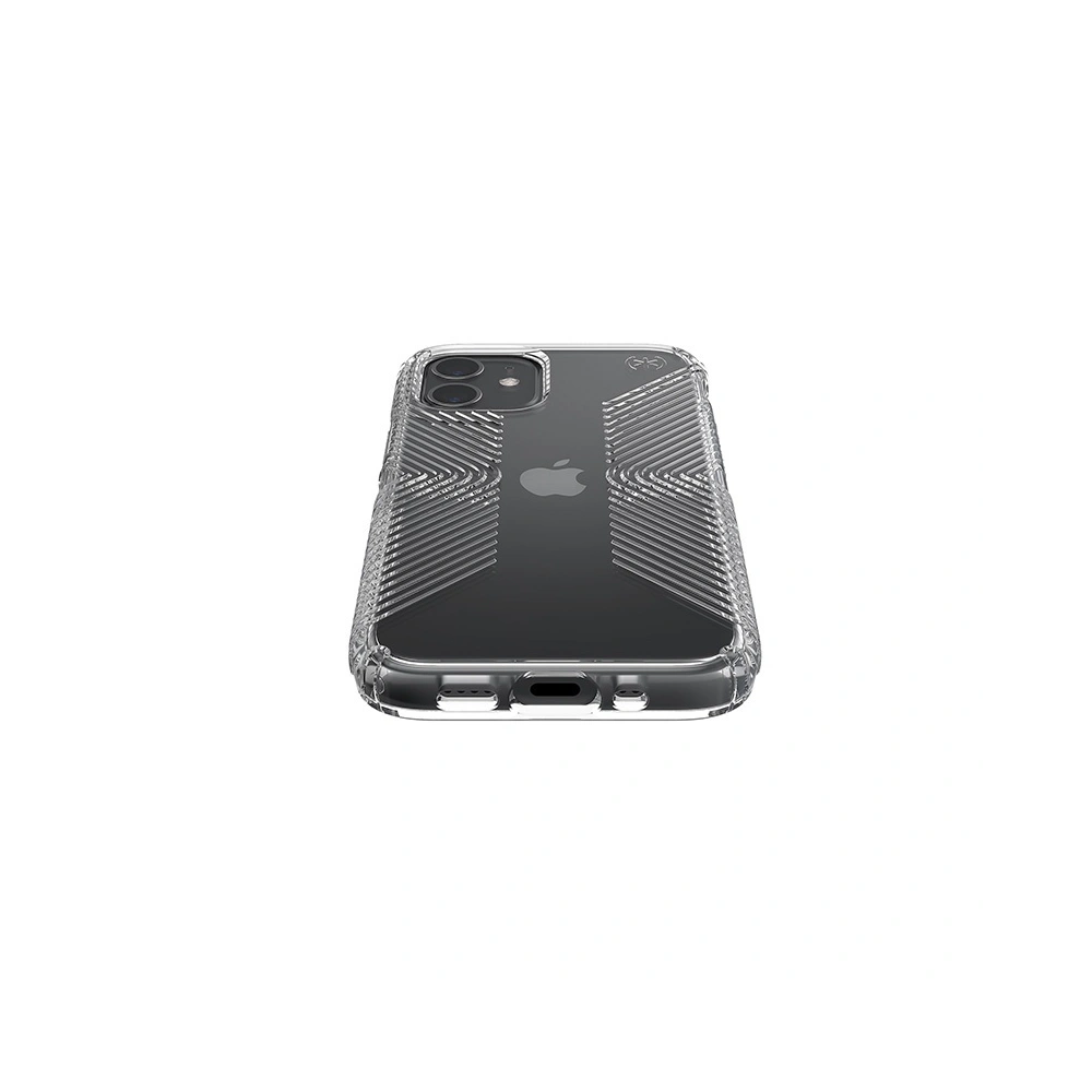 Etui Speck Presidio Perfect-Clear with Grips Apple iPhone 12 mini z powłoką MICROBAN (Clear)