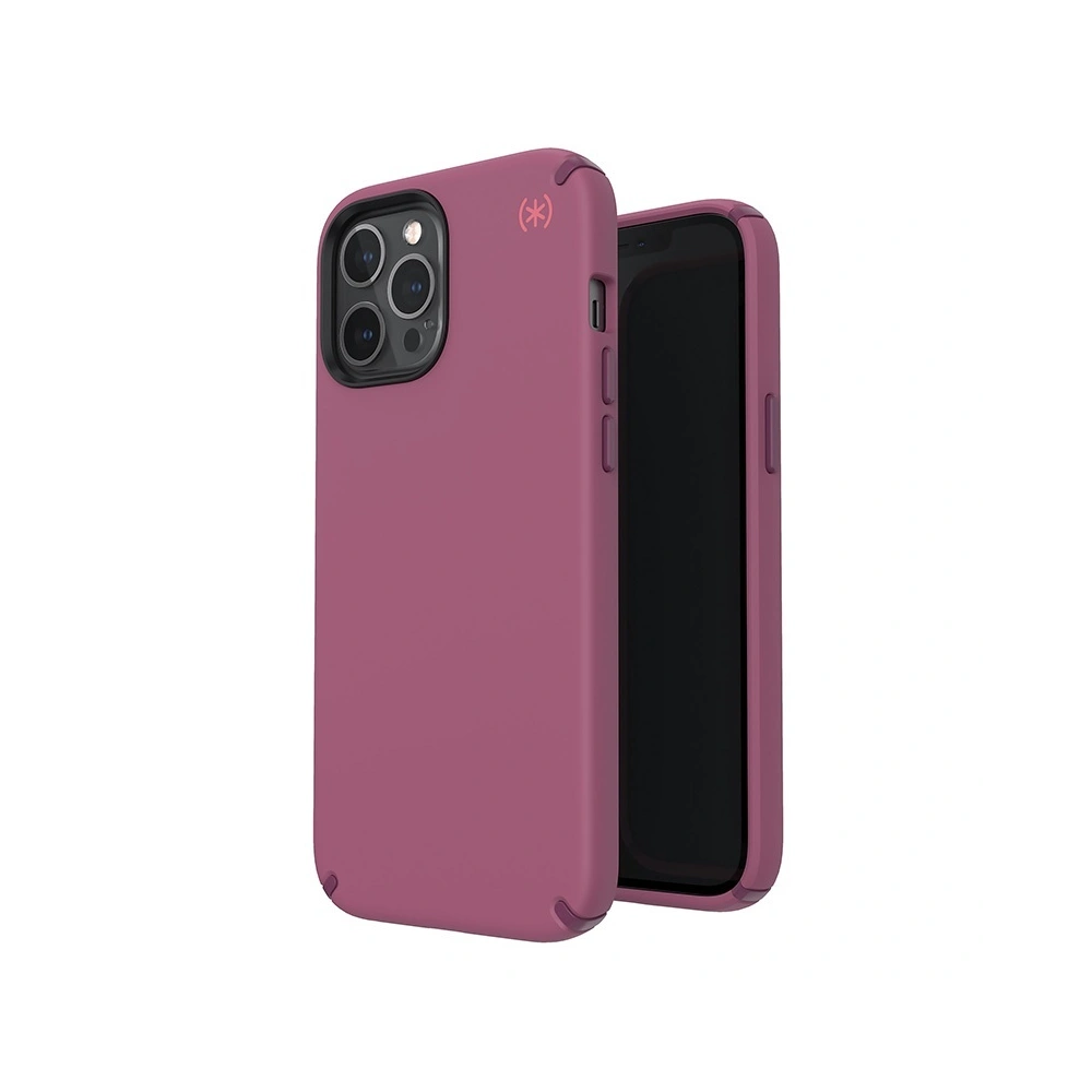 Etui Speck Presidio2 Pro Apple iPhone 12/12 Pro z powłoką MICROBAN (LSH Burgundy)