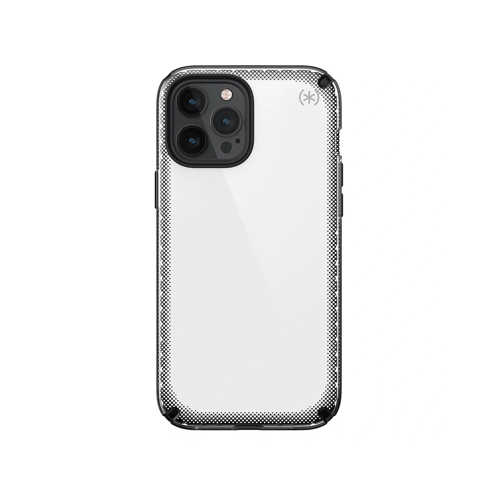 Etui Speck Presidio2 Armor Cloud Apple iPhone 12 mini z powłoką MICROBAN (Clear/Black)