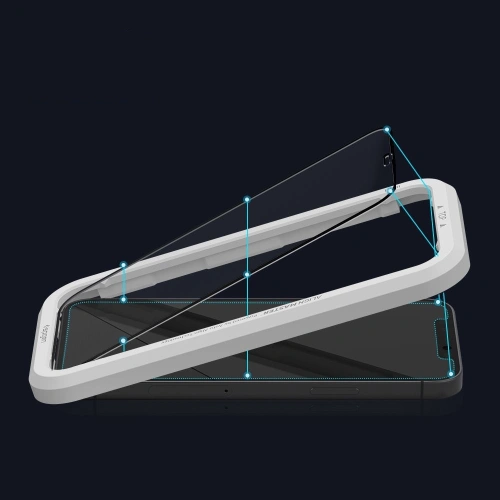 Kup Spigen Apple Gehärtetes Glas GLAS.tR AlignMaster iPhone 12 Pro Max Schwarz [2 PACK] - SPN1348BLK - {ean13} - Sklep Home Screen