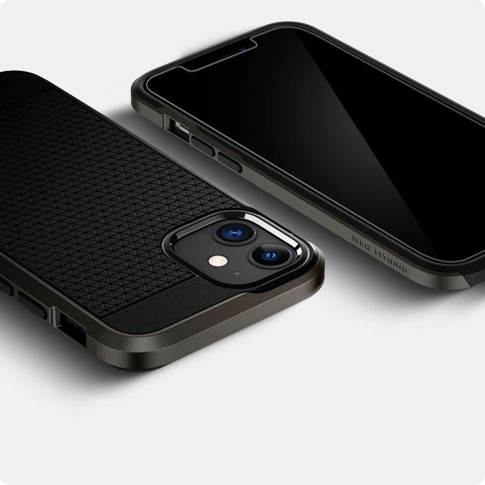 Szkło hartowane Spigen GLAS.tR ez Fit Apple iPhone 12 Pro Max [2 PACK]