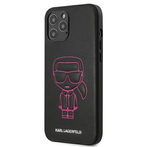 Kup Etui Karl Lagerfeld KLHCP12LPCUIKPI Apple iPhone 12 Pro Max rózsaszín/pink hardcase Karl Ikonik Outline - KLD358PNK - {ean13} - Sklep Home Screen
