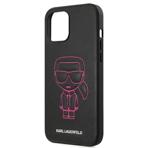 Kup Etui Karl Lagerfeld KLHCP12LPCUIKPI Apple iPhone 12 Pro Max różowy/pink hardcase Karl Ikonik Outline - KLD358PNK - {ean13} - Sklep Home Screen