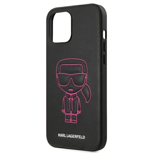 Kup Etui Karl Lagerfeld KLHCP12LPCUIKPI Apple iPhone 12 Pro Max rózsaszín/pink hardcase Karl Ikonik Outline - KLD358PNK - {ean13} - Sklep Home Screen