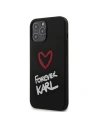 Etui Karl Lagerfeld KLHCP12LSILKRBK Apple iPhone 12 Pro Max negru/black hardcase Silicone Forever Karl