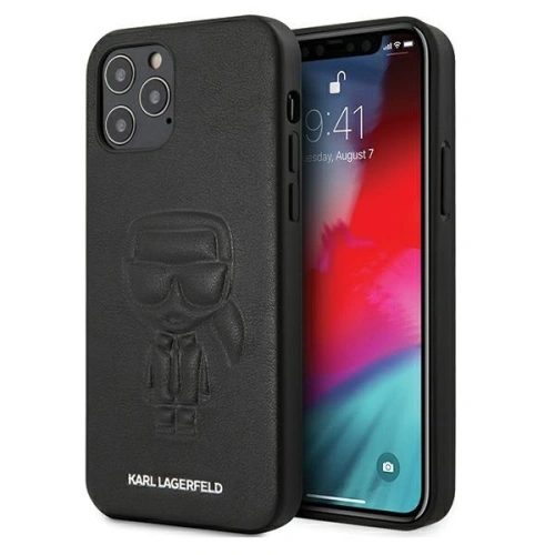 Kup Karl Lagerfeld Apple Tasche KLHCP12MPCUIKBK iPhone 12/12 Pro schwarz/schwarz Hartschale Karl Ikonik Outline - KLD363BLK - {ean13} - Sklep Home Screen