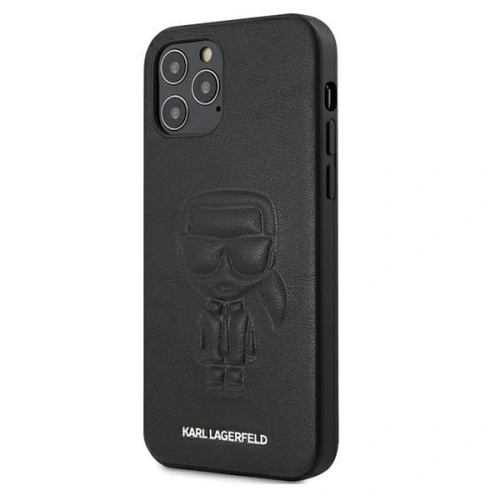 Kup Etui Karl Lagerfeld KLHCP12MPCUIKBK Apple iPhone 12/12 Pro černý/black hardcase Karl Ikonik Outline - KLD363BLK - {ean13} - Sklep Home Screen