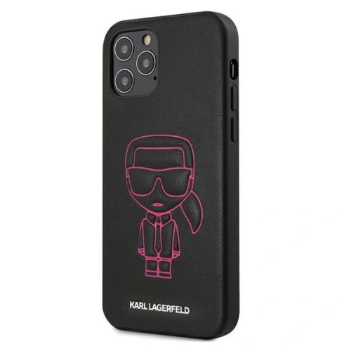 Kup Etui Karl Lagerfeld KLHCP12MPCUIKPI Apple iPhone 12/12 Pro różowy/pink hardcase Karl Ikonik Outline - KLD364PNK - {ean13} - Sklep Home Screen