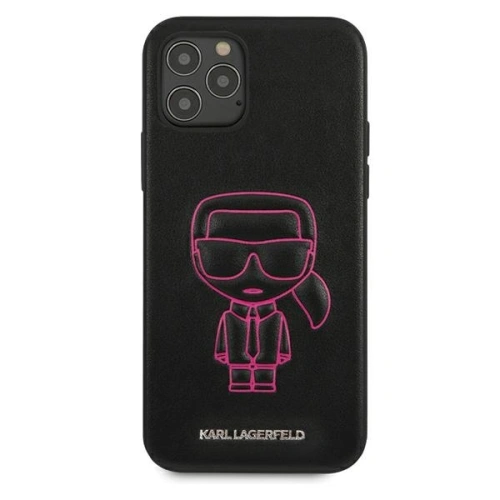 Kup Etui Karl Lagerfeld KLHCP12MPCUIKPI Apple iPhone 12/12 Pro różowy/pink hardcase Karl Ikonik Outline - KLD364PNK - {ean13} - Sklep Home Screen