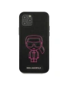 Buy Karl Lagerfeld KLHCP12MPCUIKPI Apple iPhone 12/12 Pro pink hardcase Karl Ikonik Outline - KLD364PNK - {ean13} - Home Screen Store Europe