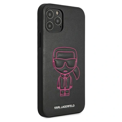 Kup Etui Karl Lagerfeld KLHCP12MPCUIKPI Apple iPhone 12/12 Pro różowy/pink hardcase Karl Ikonik Outline - KLD364PNK - {ean13} - Sklep Home Screen