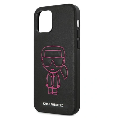 Kup Etui Karl Lagerfeld KLHCP12MPCUIKPI Apple iPhone 12/12 Pro różowy/pink hardcase Karl Ikonik Outline - KLD364PNK - {ean13} - Sklep Home Screen
