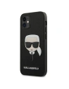 Kup Etui Karl Lagerfeld KLHCP12MSAKHBK Apple iPhone 12/12 Pro fekete/hardcase Saffiano Ikonik Karl feje - KLD365BLK - {ean13} - Sklep Home Screen