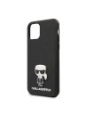 Kup Etui Karl Lagerfeld KLHCP12SIKMSBK Apple iPhone 12 mini fekete/black hardcase Saffiano Ikonik Metal - KLD370BLK - {ean13} - Sklep Home Screen