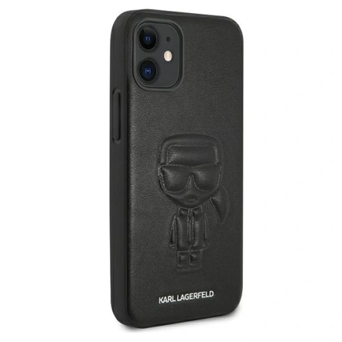 Kup Etui Karl Lagerfeld KLHCP12SPCUIKBK Apple iPhone 12 mini černý/black hardcase Karl Ikonik Outline - KLD371BLK - {ean13} - Sklep Home Screen
