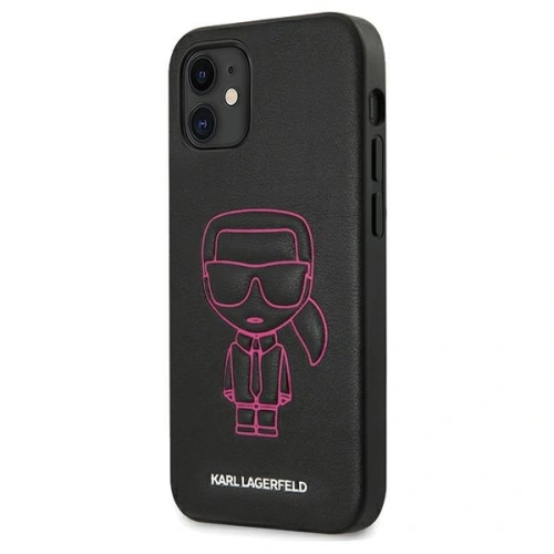 Kup Etui Karl Lagerfeld KLHCP12SPCUIKPI Apple iPhone 12 mini rózsaszín/pink hardcase Karl Ikonik Outline - KLD372PNK - {ean13} - Sklep Home Screen