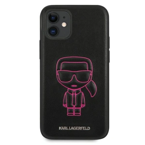 Kup Etui Karl Lagerfeld KLHCP12SPCUIKPI Apple iPhone 12 mini rózsaszín/pink hardcase Karl Ikonik Outline - KLD372PNK - {ean13} - Sklep Home Screen