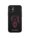 Kup Etui Karl Lagerfeld KLHCP12SPCUIKPI Apple iPhone 12 mini rózsaszín/pink hardcase Karl Ikonik Outline - KLD372PNK - {ean13} - Sklep Home Screen