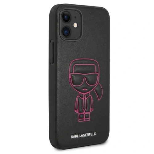 Kup Etui Karl Lagerfeld KLHCP12SPCUIKPI Apple iPhone 12 mini rózsaszín/pink hardcase Karl Ikonik Outline - KLD372PNK - {ean13} - Sklep Home Screen
