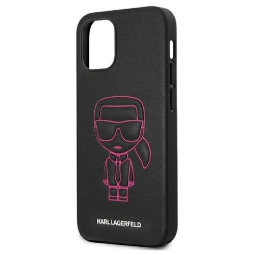 Kup Etui Karl Lagerfeld KLHCP12SPCUIKPI Apple iPhone 12 mini rózsaszín/pink hardcase Karl Ikonik Outline - KLD372PNK - {ean13} - Sklep Home Screen