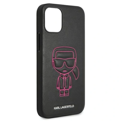 Kup Etui Karl Lagerfeld KLHCP12SPCUIKPI Apple iPhone 12 mini rózsaszín/pink hardcase Karl Ikonik Outline - KLD372PNK - {ean13} - Sklep Home Screen