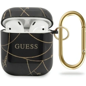Kup Guess GUACA2TPUCHBK Apple AirPods cover czarny/black Gold Chain Collection - GUE664BLK - {ean13} - Sklep Home Screen