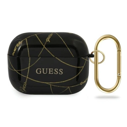 Kup Guess GUACAPTPUCHBK Apple AirPods Pro kryt černý/black Gold Chain Collection - GUE669BLK - {ean13} - Sklep Home Screen