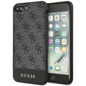 Kup Guess GUHCI8LG4GLGR Apple iPhone 7/8 Plus szary/grey hardcase 4G Stripe Collection - GUE673GRY - {ean13} - Sklep Home Screen