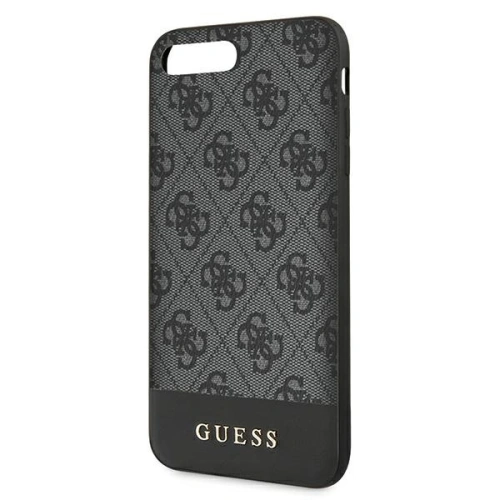 Kup Guess Apple GUHCI8LG4GLGR iPhone 7/8 Plus grau/grau Hartschalenetui 4G Stripe Kollektion - GUE673GRY - {ean13} - Sklep Home Screen