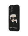 Kup Etui Karl Lagerfeld KLHCP12SSLKHBK Apple iPhone 12 mini negru/black hardcase Silicon Karl`s Head - KLD376BLK - {ean13} - Sklep Home Screen
