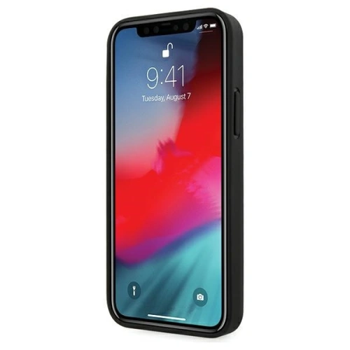 Kup Guess Apple Tasche GUHCP12LPUILGBK iPhone 12 Pro Max schwarz/schwarz Hardcase Iridescent Love Script Gold Logo - GUE680BLK - {ean13} - Sklep Home Screen