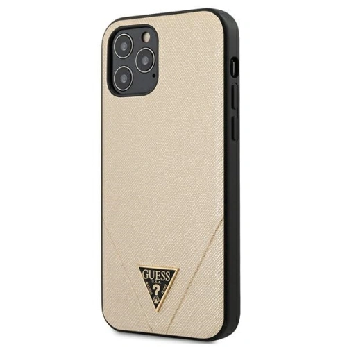 Kup Etui Guess GUHCP12LVSATMLLG Apple iPhone 12 Pro Max auriu/aurie hardcase Saffiano - GUE682GLD - {ean13} - Sklep Home Screen