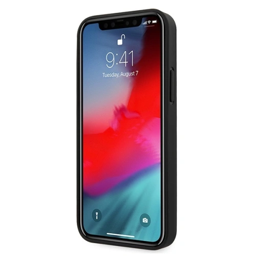 Kup Guess Apple Tasche GUHCP12LVSATMLRE iPhone 12 Pro Max rot/rot Hartschale Saffiano - GUE684RED - {ean13} - Sklep Home Screen