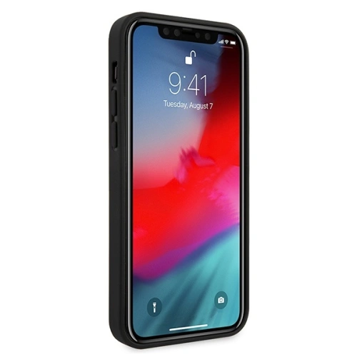Kup Etui Guess GUHCP12LVSATMLRE Apple iPhone 12 Pro Max czerwony/red hardcase Saffiano - GUE684RED - {ean13} - Sklep Home Screen