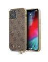Etui Guess GUHCP12MGF4GBR Apple iPhone 12/12 Pro barna/brown hardcase 4G Charms Collection
