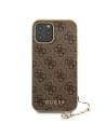 Kup Etui Guess GUHCP12MGF4GBR Apple iPhone 12/12 Pro brązowy/brown hardcase 4G Charms Collection - GUE685BR - {ean13} - Sklep Home Screen
